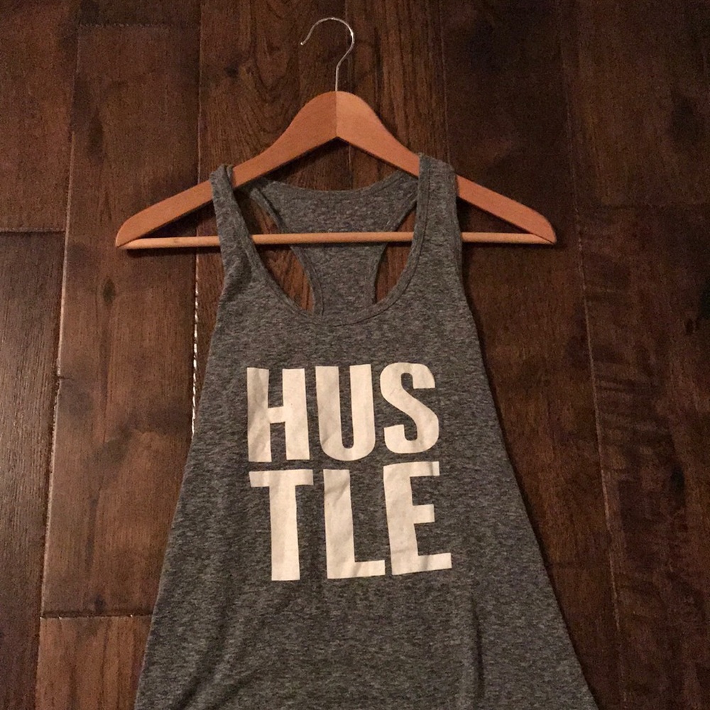 Fantastic tank top. Great to workout in!